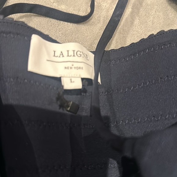 La Ligne Smocked Fit & Flare Dress - Picture 6 of 8